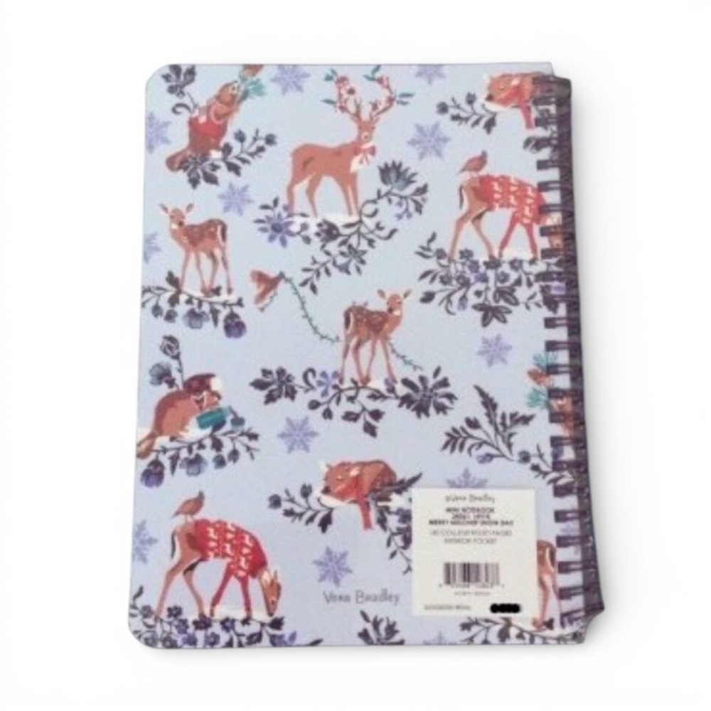VERA BRADLEY Merry Mischief Snow Day 3‑Pc Set – Pen, Notebook, Travel Mug - NWT - Picture 8 of 14
